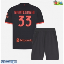 AC Milan Davide Bartesaghi #33 Tredjedraktsett Barn 2026-27 Kortermet (+ Korte bukser)